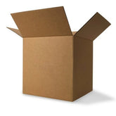 3 Ply Brown Corrugated Box For Packing (10.23X9.44X1 inches) - Pack of 25 Boxes